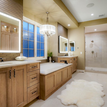 E. Vassar Ave - White Underlight Kitchen