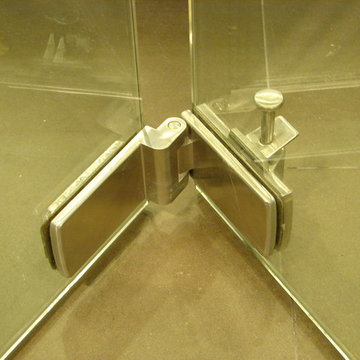 Frameless glass sliding doors and Glass folding doors