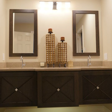 Contemporary Hall Bath in Doylestown