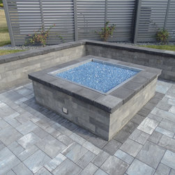 Night Time Quarry Blues - Landscaping Stones And Pavers