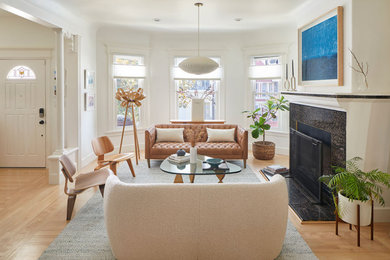 Inspiration for a contemporary living room remodel in San Francisco