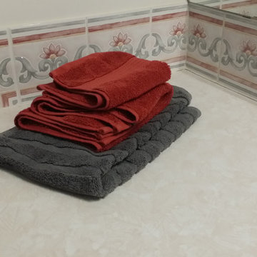 Transitional Bath - Tub to Shower Reno