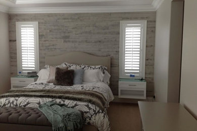 Transitional bedroom photo in Orange County