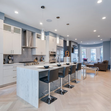 Contemporary Open Kitchen