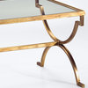 Coffee Table, Antique-Style Gold Leaf