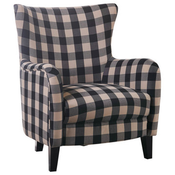 GDF Studio Arador Contemporary Fabric Upholstered Club Chair