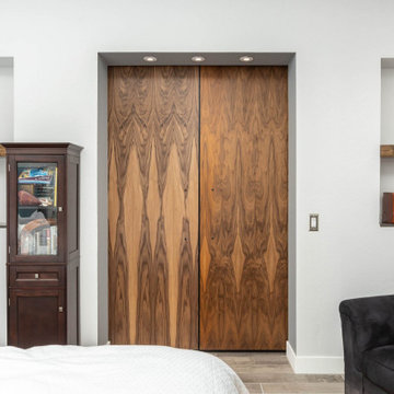 Door - Parametric Walnut Bi-Part Doors - Turner Parametric BiPart