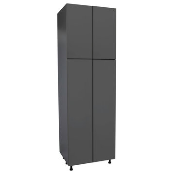 36 x 84 Utility Cabinet-Four Door-with Grey Gloss door
