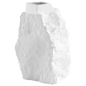 Piedra Vase in White