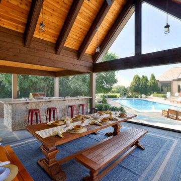 Barrington Hills, IL Custom Pool, Spa and Outdoor Living Spaces