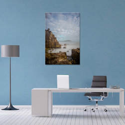 Home Office Art - Surreal Diamonds Art on Glass 600x900mm - Fine Art Prints