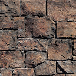 Coronado Stone Products - Coronado Carolina Rubble Stone - Color: Dakota Brown - Manufactured Stone - Products