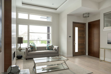 Entryway - modern entryway idea in Vancouver