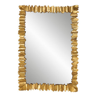 Uttermost - 09825 - Mirror - Lev - Antique Gold