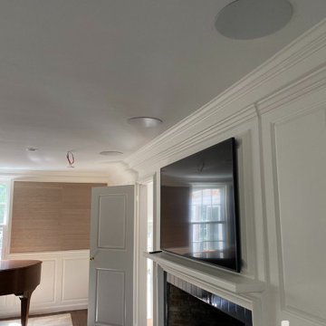 Living Room Concealed Surround Sound