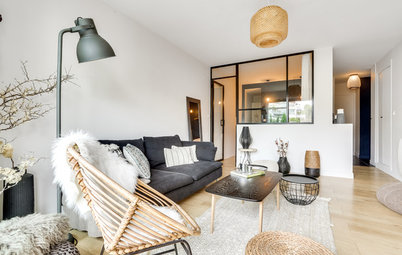 Houzz Tour: A Studio Flat Transforms Into a One-Bedroom Apartment