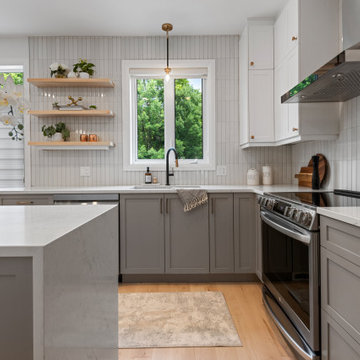 A Classic Contemporary Kitchen Transformation at Owls Cabin