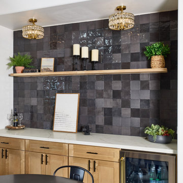 Flash Ceramic Tile Backsplash