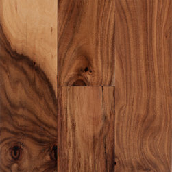 Acacia Locking Hand Scraped Engineered Hardwood - Engineered Wood Flooring