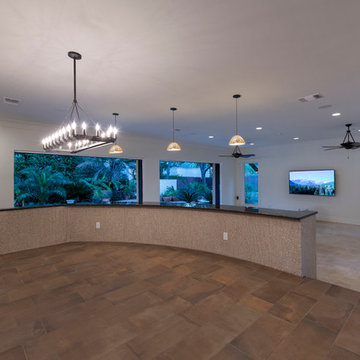 NEWLY REMODELED DINING AND FAMILY ROOM