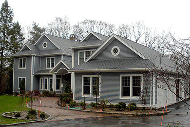 Home design - eclectic home design idea in Boston