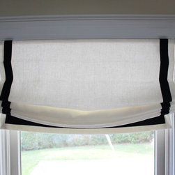 Custom Window Treatments by Lynn Chalk - Roman Shades