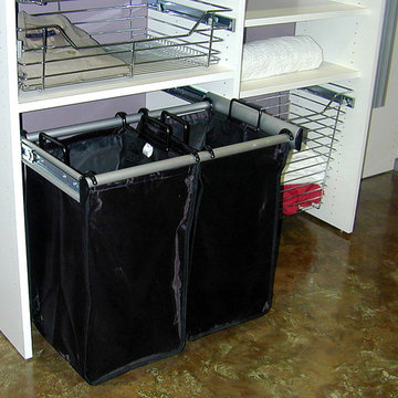 Pull-out Laundry Hamper | SpaceManager Closets