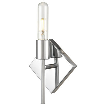 Mia 1 Light Wall Sconce in Polished Chrome