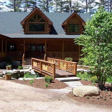 Log Home Landscaping