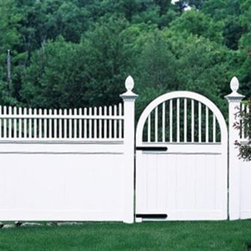 4ft wide Arched Spindle Top Gate - Outdoor Products