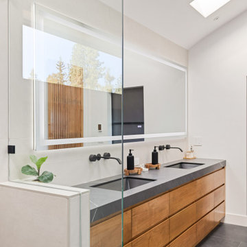 Modern spa - Master suite addition in Woodland Hills
