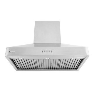 WRRV430 30 in. Rear-Vented Wall Mount Pyramid Range Hood in Stainless