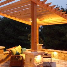 hot tub area