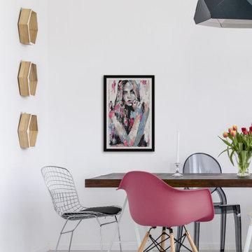 "Cross Arm" Framed Painting Print