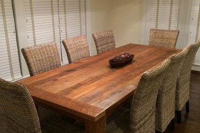 Example of a dining room design in Other
