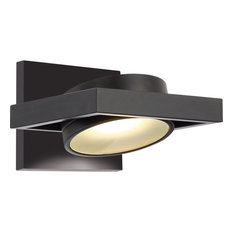 Nuvo Lighting 62/993 Hawk 1 Light 5" Tall Integrated LED Wall - Textured Black