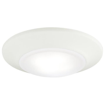 Westinghouse 6364400 1 Light 6"W LED Outdoor Flush Mount Ceiling - White