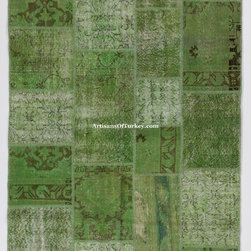 Patchwork style Up-cycled Handmade Rugs - Products