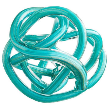 Cyan Tangle Filler Decor, Teal, Large