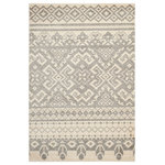 Safavieh - Safavieh Adirondack Collection ADR107 Rug, Ivory/Silver, 5'1"x7'6" - Inspired by colorful motifs and alluring patterns, Adirondack Rugs translate rustic lodge style into supremely chic, easy-care floor coverings. Made using enhanced polypropylene yarns, Adirondack rugs explore stylish over-dye and antiqued looks, making a striking fashion statement in any room.