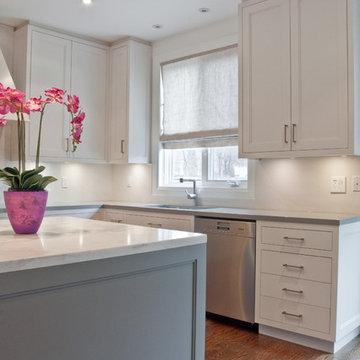 Contemporary Framed Kitchen