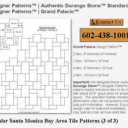 Popular California Tile Floor Designer Patterns&trade; - Wall And Floor Tile