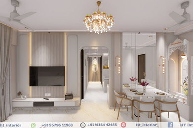 TV Unit & Dining Area