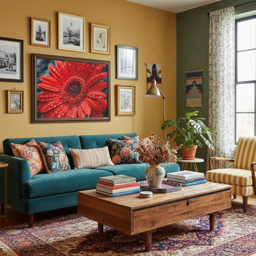 After the Rain Gerbera Daisy Eclectic Style Wall Art