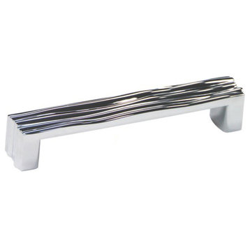 Polished Chrome Door Pulls (C.C. is 128mm or 5"), Set of 10
