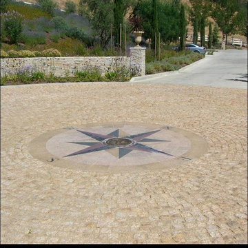 Garden Elements - Patterned Driveway Tiles