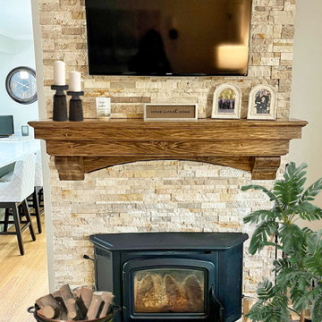 Green & Cream Serene House Remodel
