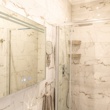 Shower and digital mirror