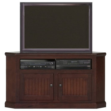 Eagle Furniture 50" Coastal Corner TV Cart, Black