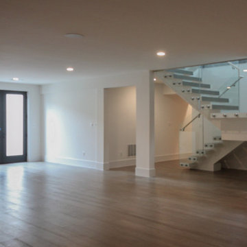 Project #80 | Mono-Beam Staircase with Glass Panels